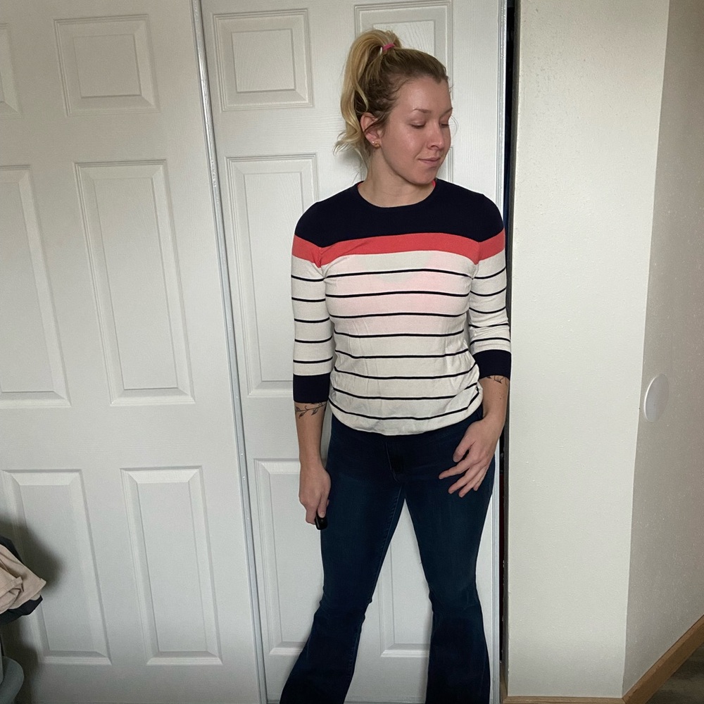 Knit sweater top